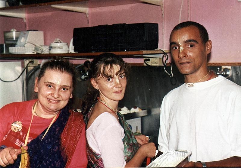 1994. Heidelberg - Janmastami - pomoc u kuhinji