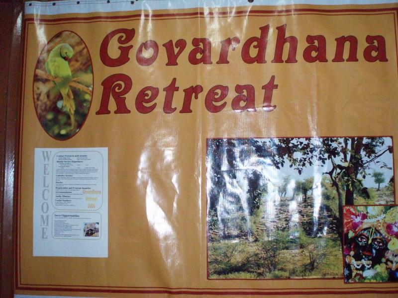 Govardhana Retreat 2006 26